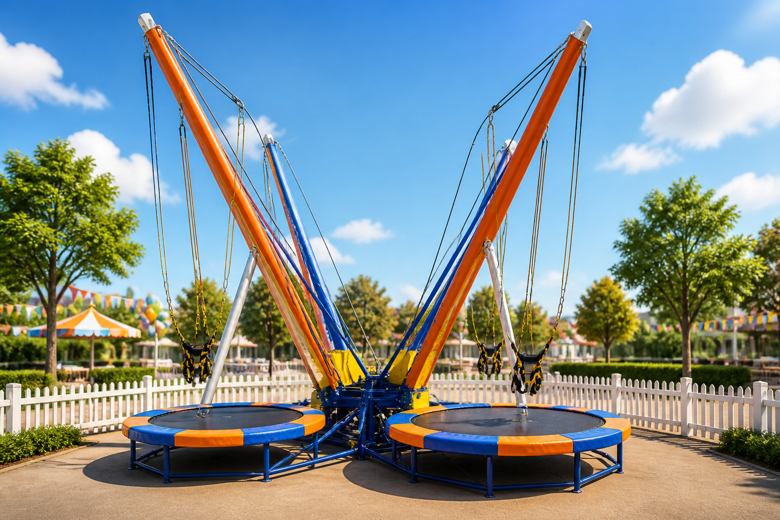 Bungee Trampoline Category Setup